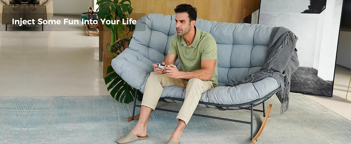 Outdoor Double Rocking Chair