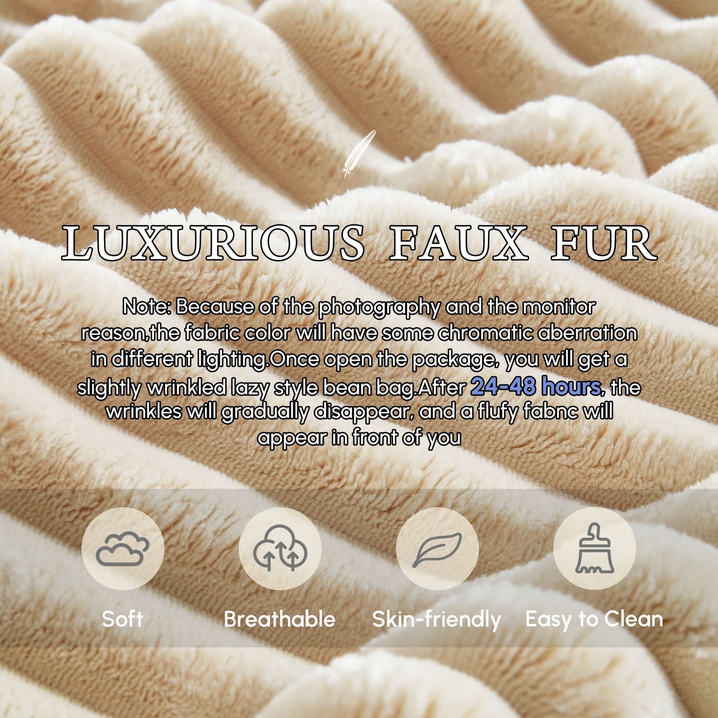 OVIOS 67'' Chaise Lounge Chair with Cup Holders